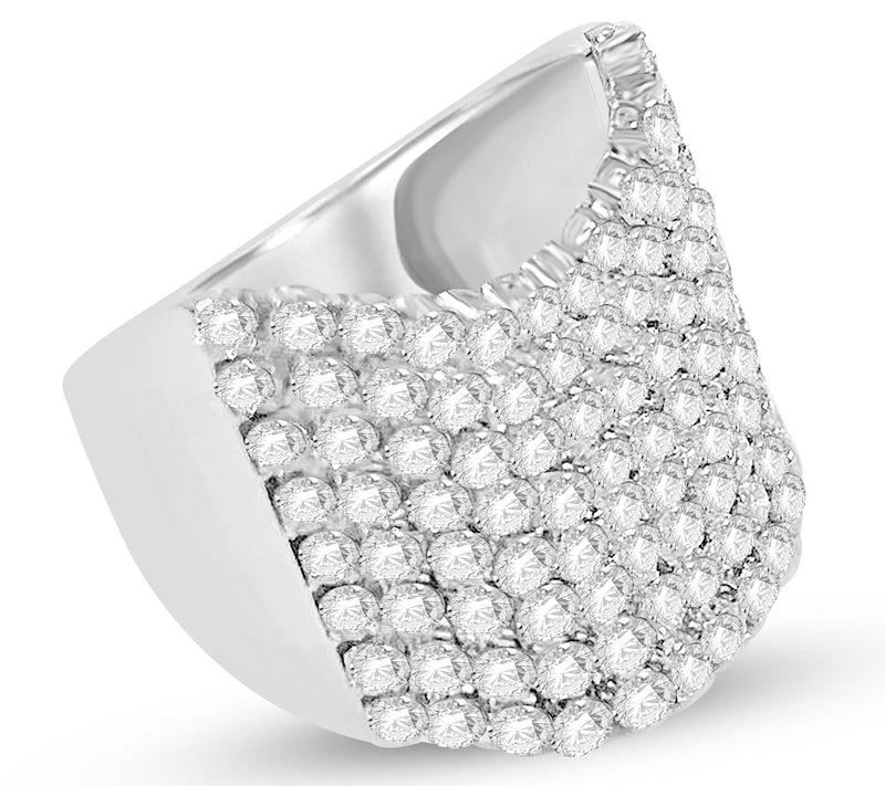 Fire Light 1.50 cttw Lab Grown Diamond Ring, 14K White Gold — View 2