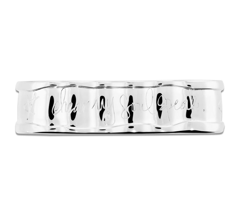 Shawn's Sterling Silver "Hear My Soul Speak"Ring — View 7