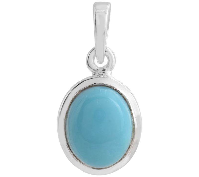 Affinity Gems Turquoise Slide Pendant, S terlinSilver — Main view