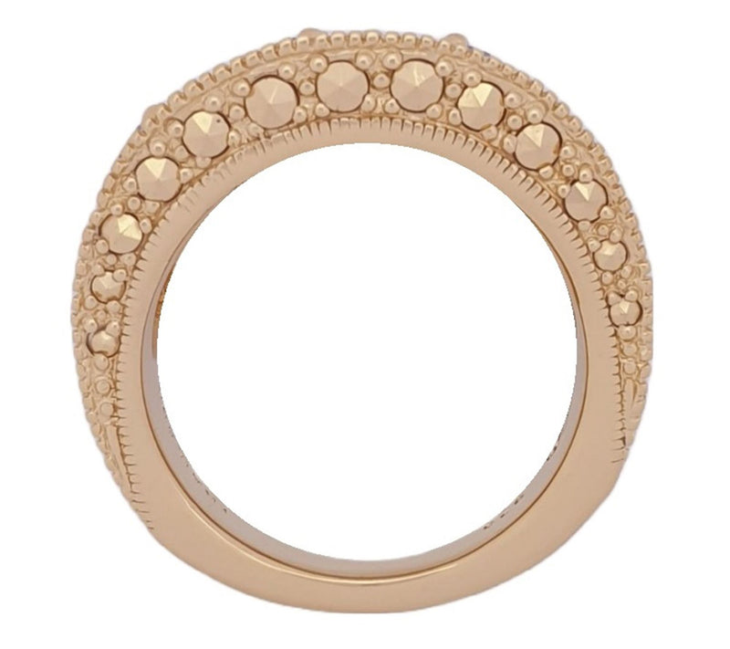 Dallas Prince Designs Sterling Marcasite & Diopide Ring — View 7
