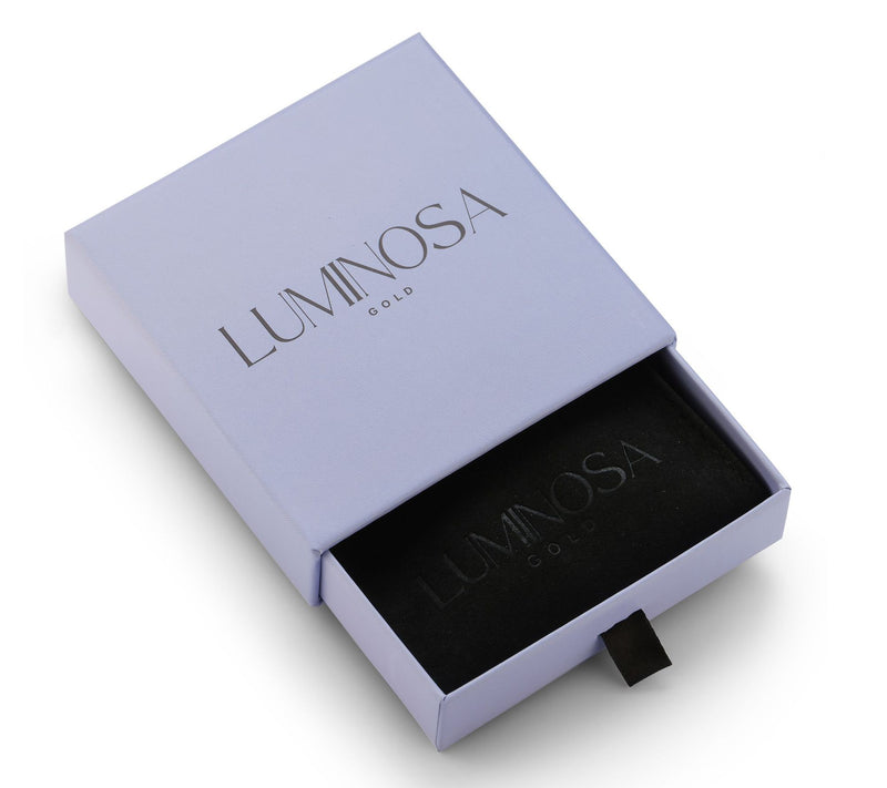 Luminosa Gold Paperclip Link T-Bar Bracelet, 14K — View 5