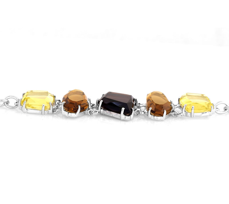 Affinity Gems Quartz Adjustable Bracelet, Sterlng Silver — View 5