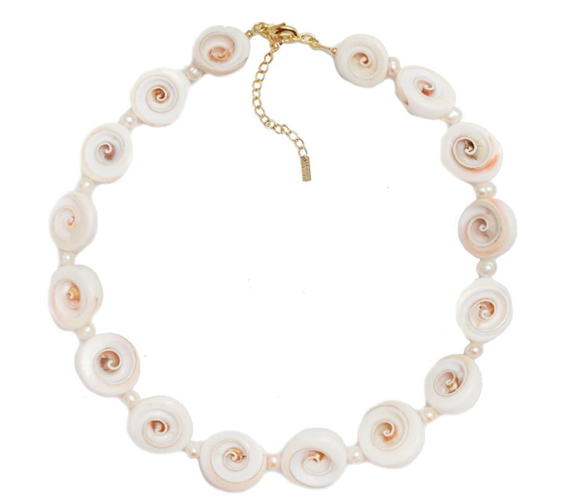 Adriana Pappas Designs Spiral Shell Necklace — Main view