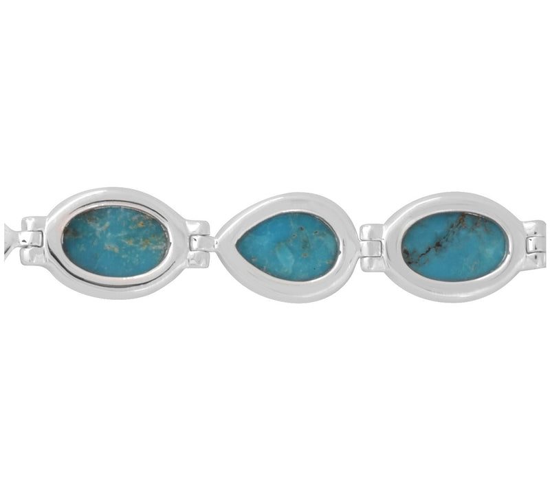 Affinity Gems Stabilized Turquoise Bracelet, Sterling Silver — View 6