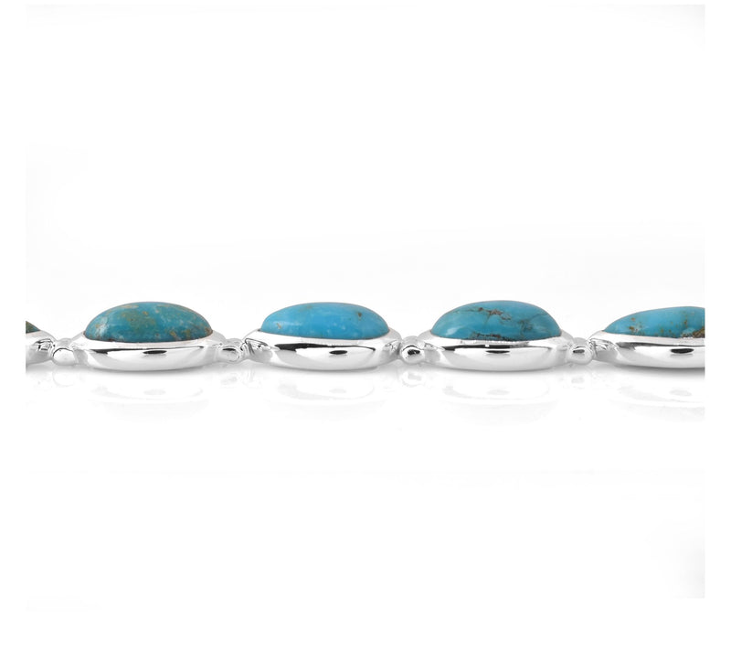 Affinity Gems Stabilized Turquoise Bracelet, Sterling Silver — View 7