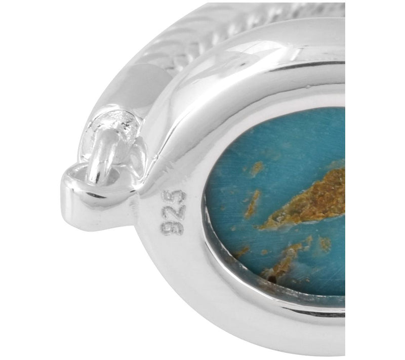 Affinity Gems Stabilized Turquoise Bracelet, Sterling Silver — View 8