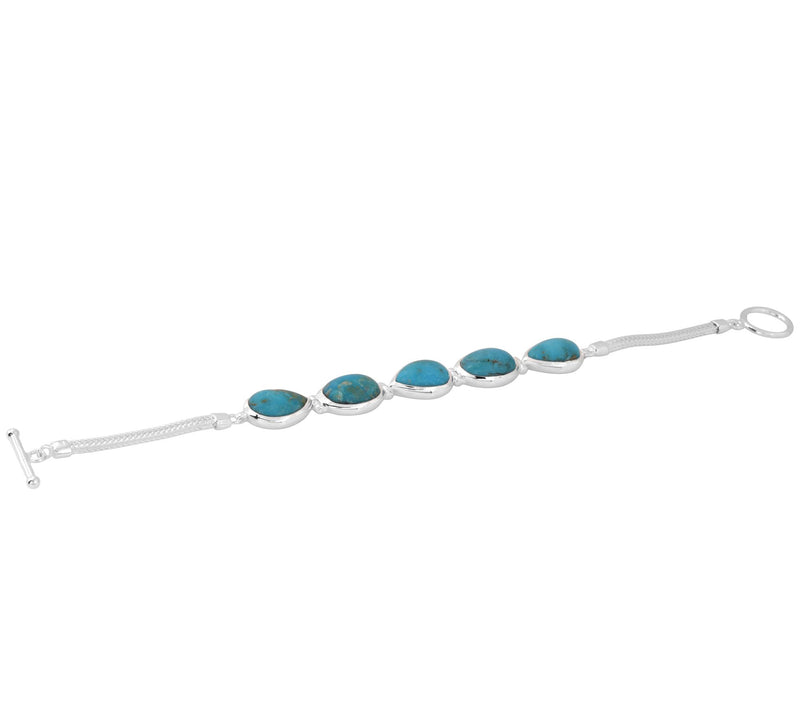 Affinity Gems Stabilized Turquoise Bracelet, Sterling Silver — View 5