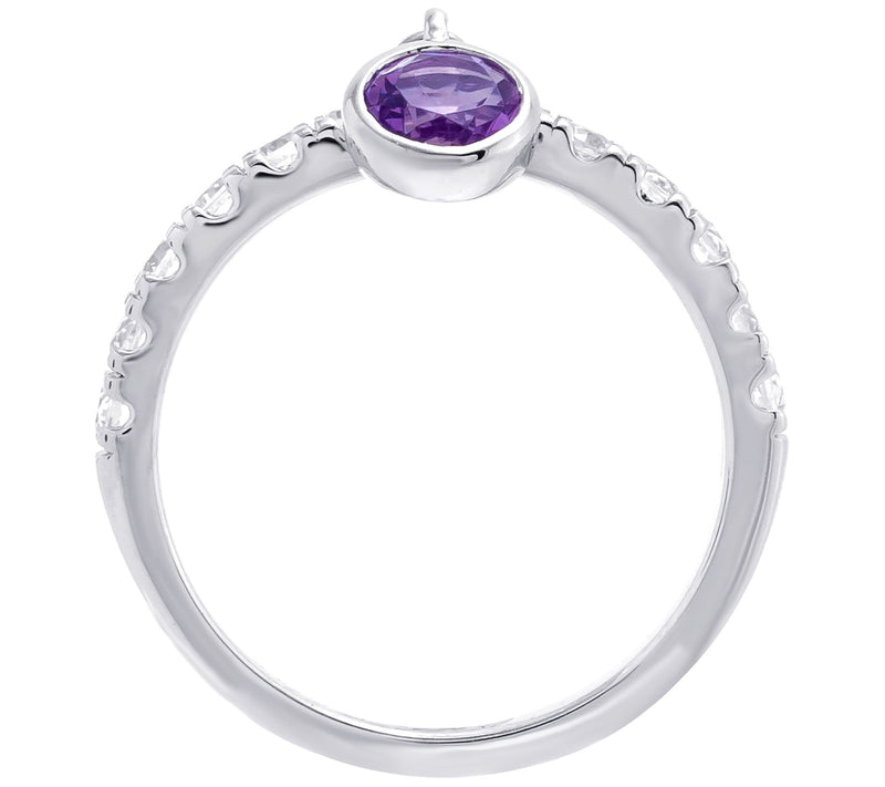 Affinity Gems Multi-Gemstone Charm Ring SterlinSilver — View 13