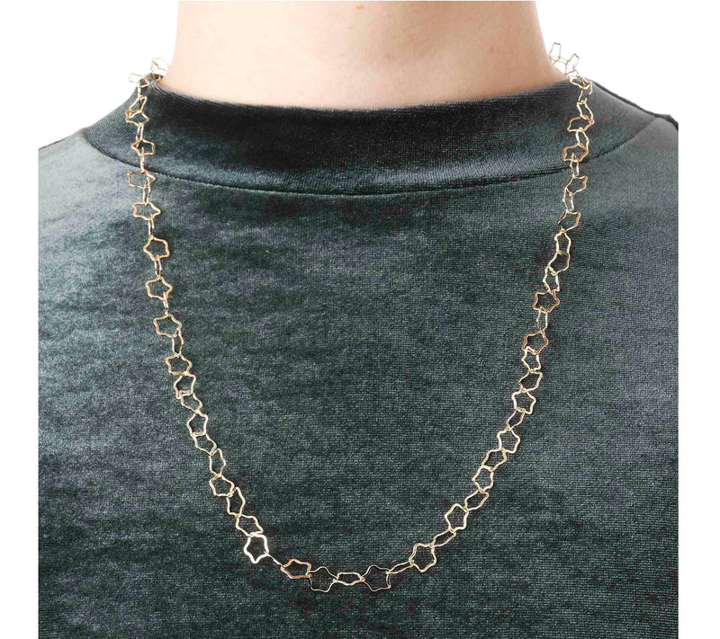 Bronzo Italia Star Link 24" Necklace — View 7