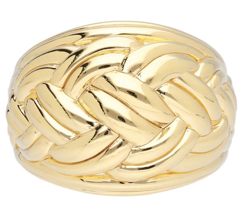 Tiffany Kay Studio 14K Gold Clad Entwined Cocktail Ring — Main view