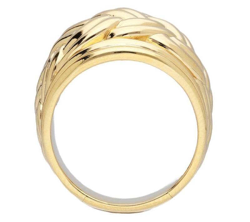 Tiffany Kay Studio 14K Gold Clad Entwined Cocktail Ring — View 2