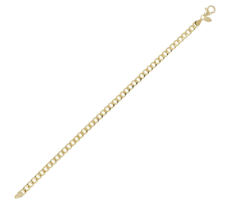 Bronzo Italia Curb Link Chain Bracelet — View 4