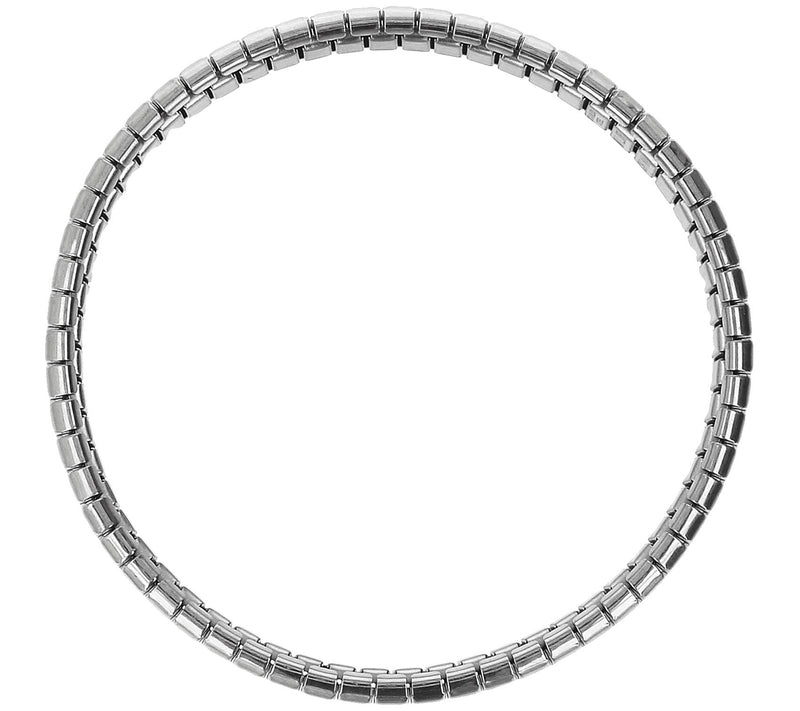 Steel by Design Polished Stretch Bracelet — View 8