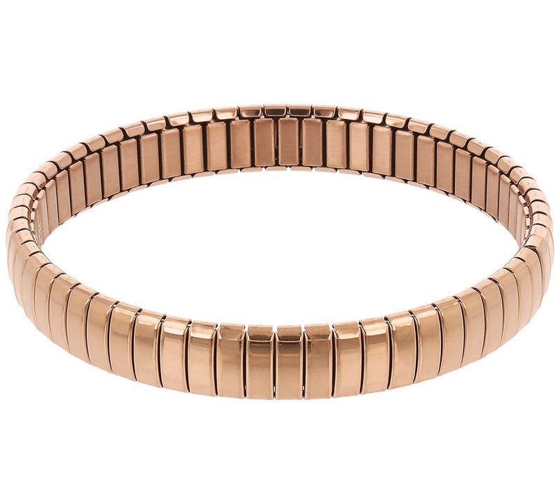 Steel by Design Polished Stretch Bracelet — View 5
