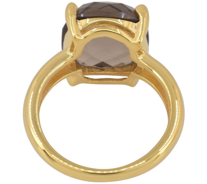 Affinity Gems Quartz Solitaire Ring,Sterling — View 5