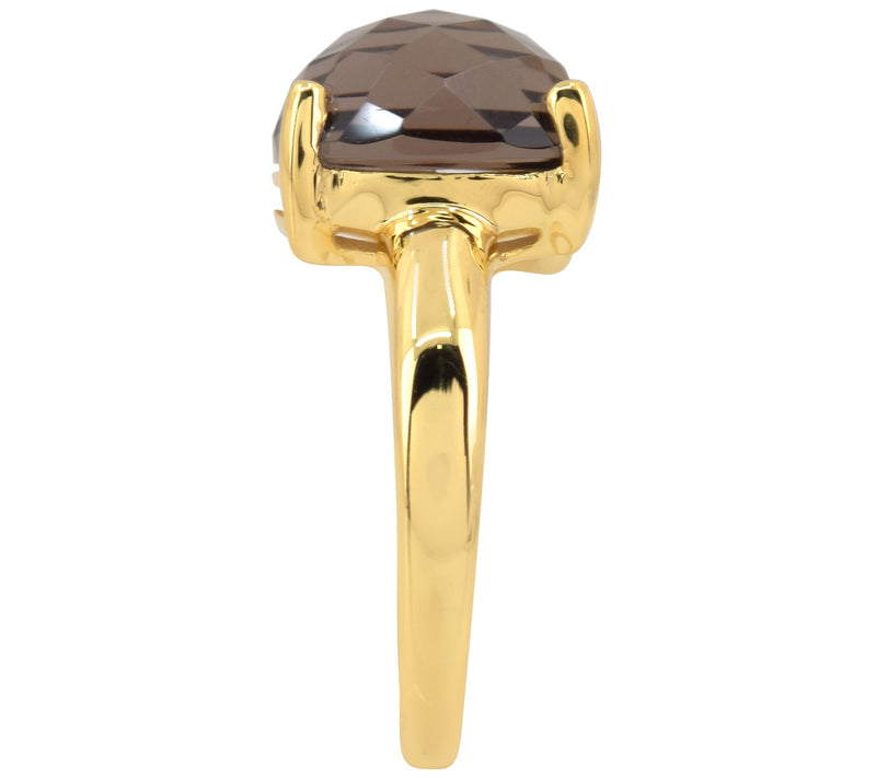 Affinity Gems Quartz Solitaire Ring,Sterling — View 6