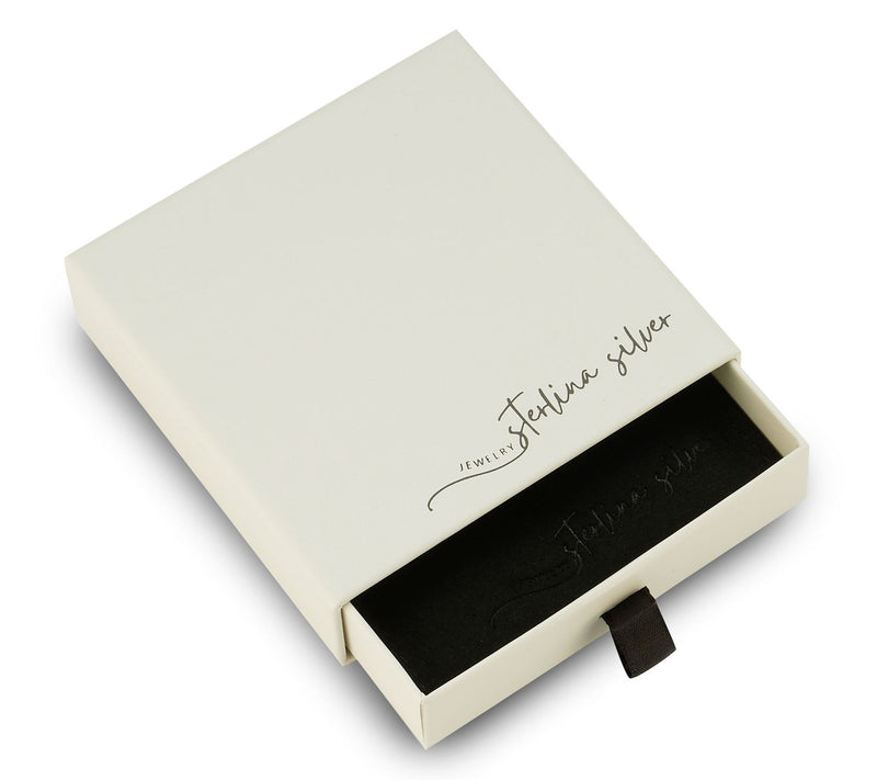 Sterlina Silver Pave Puffed Marine Link Band Ring, Sterling — View 8