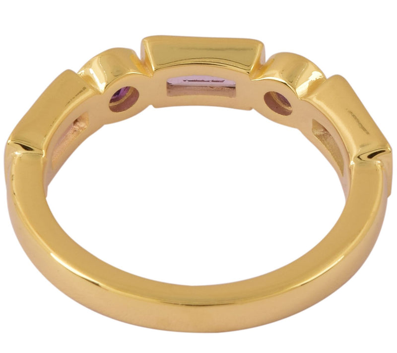 Affinity Gems Multi-Gemstones Ring, 14K Gold Plated — View 5