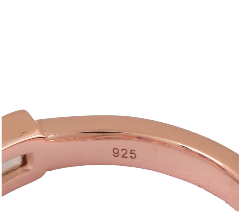 Affinity Gems Multi-Gemstone Band Ring, 14K Rose Gold Plated — View 7
