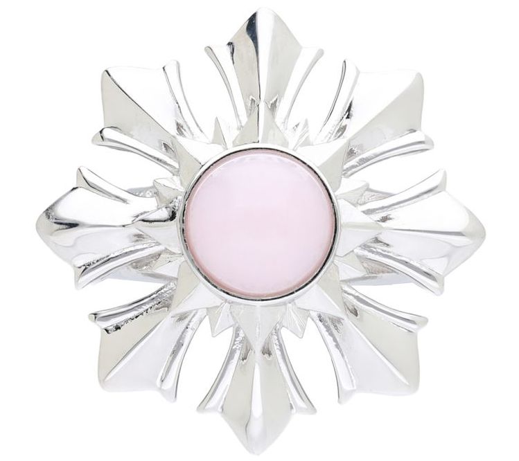 Margo Manhattan Sterling Silver Pink Opal LydiaRing — Main view