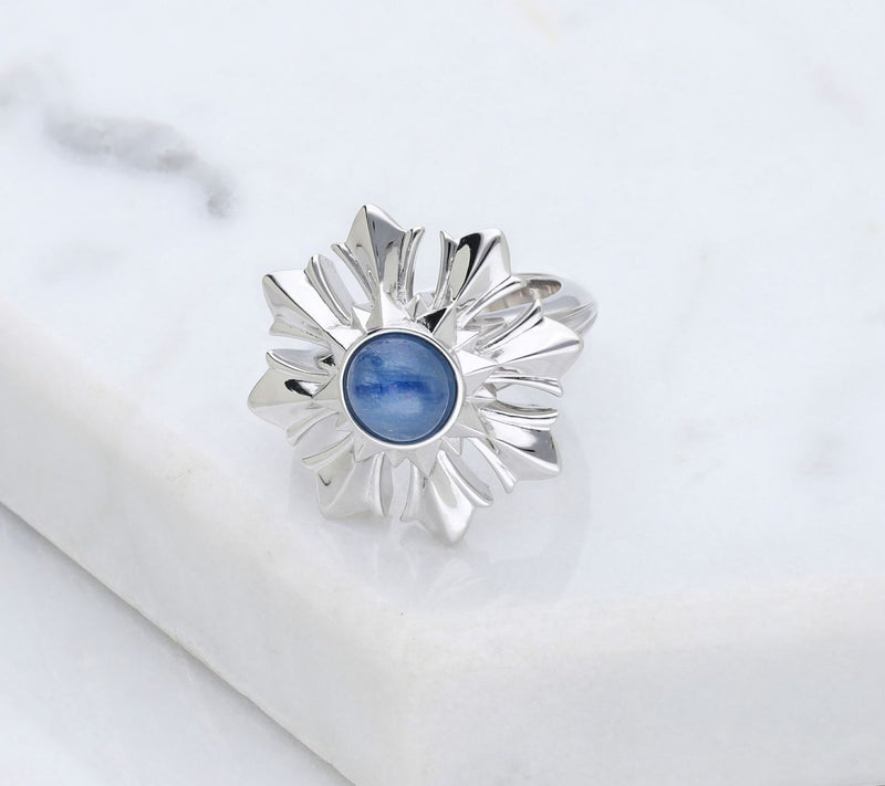 Margo Manhattan Sterling Silver Kyanite Lydia Ring — View 4