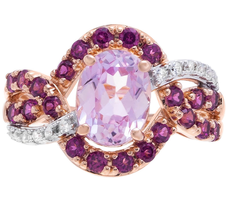 Affinity Gems Choice of Stone Cocktail Ring, Sterling Silver — View 6