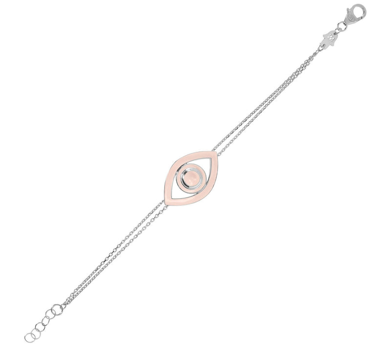 Netali Nissim Enamel Bold Evil Eye Bracelet, Sterling — View 18