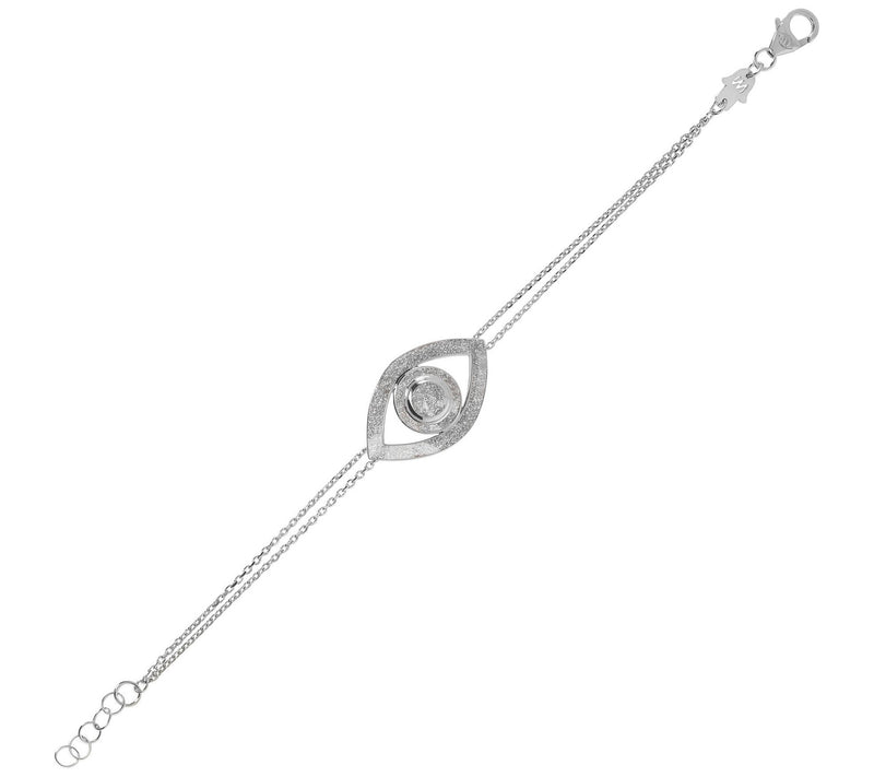 Netali Nissim Enamel Bold Evil Eye Bracelet, Sterling — View 30