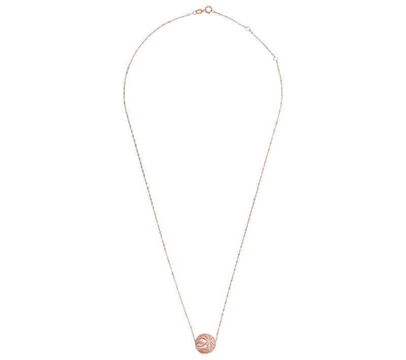 Honora Carved Cultured Pearl 20" Necklace, 14K Gold — View 8
