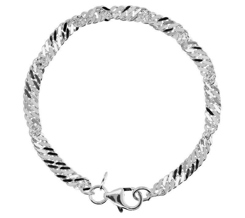 Bronzo Italia Singapore Chain Bracelet — View 6