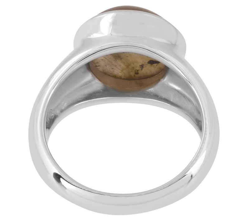 Affinity Gems Labradorite Solitaire Ring, Sterling Silver — View 6