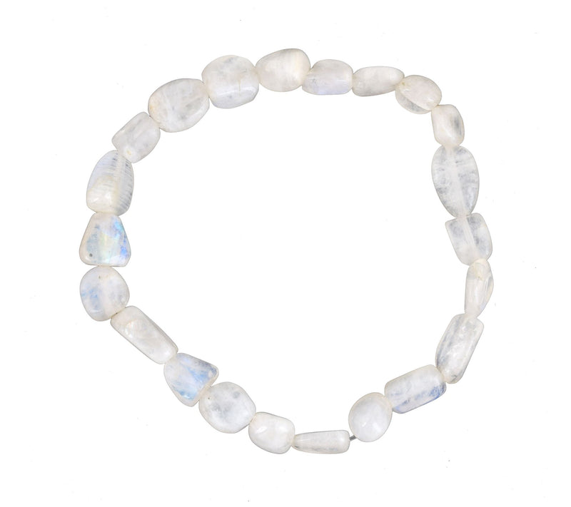Rainbow Moonstone Endless Bracelet — View 4