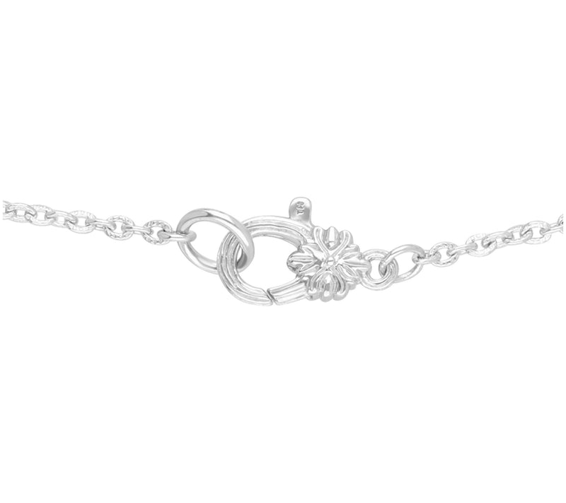 Ariva Sterling Silver Lapis Beaded Ankle Bracelet — View 3