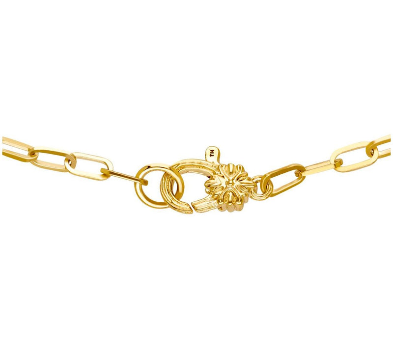 Ariva 18K Gold Clad Pink Jade Ankle Bracelet — View 3