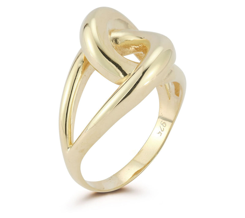 Sterlina Silver Bold Knot Ring, Sterling — View 2