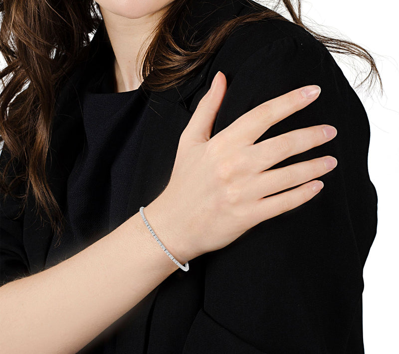 Haus of Brilliance 2.00 cttw Lab Grown DiamondBracelet, 14K — View 6