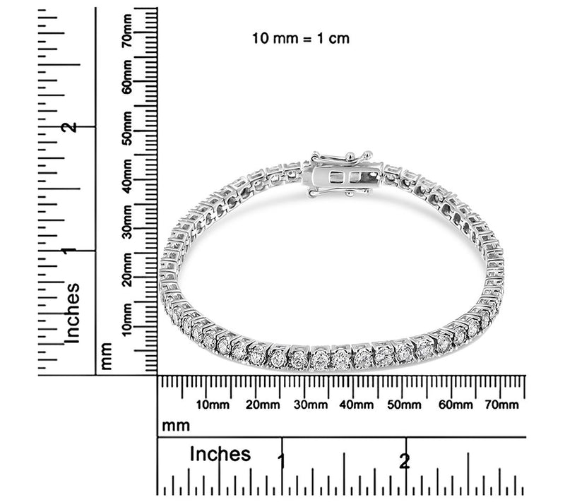 Haus of Brilliance 3.00 cttw Lab Grown DiamondBracelet, 14K — View 9