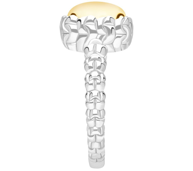 Tiffany Kay Studio Sterling Silver & 14K Clad P url Knit Ring — View 3