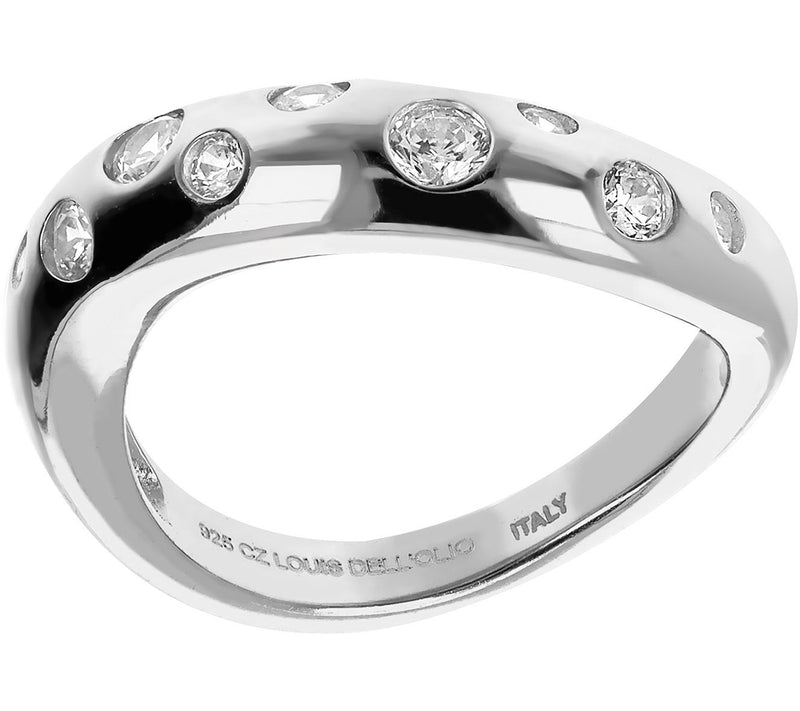 Louis Dell'Olio Sterling Silver 0.40 cttw Celestial Ring — View 7