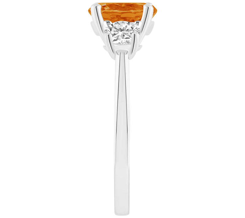 Affinity Gems Round Cut Multi-Gemstone Ring, Sterling Silver — View 5
