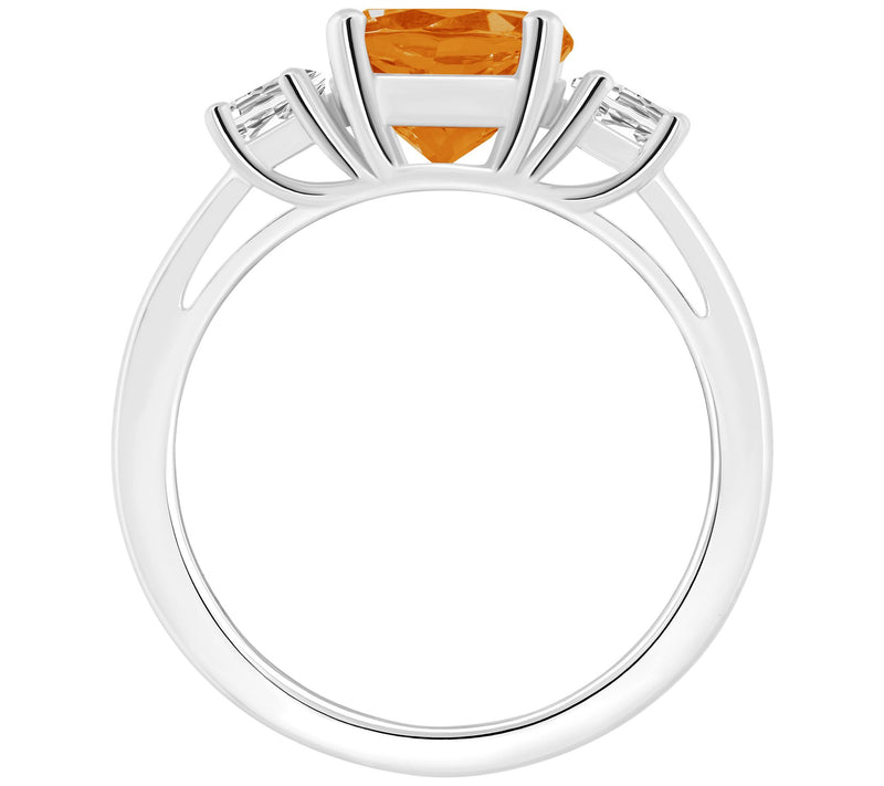 Affinity Gems Round Cut Multi-Gemstone Ring, Sterling Silver — View 4