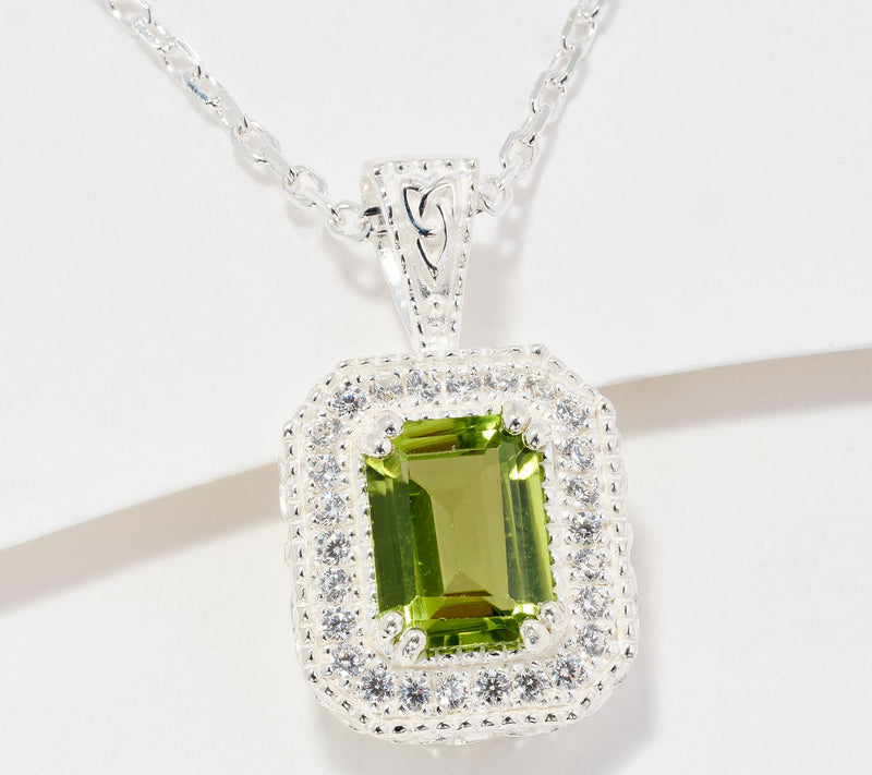 JMH Jewellery Sterling Silver Legacy Gemstone Necklace — View 7