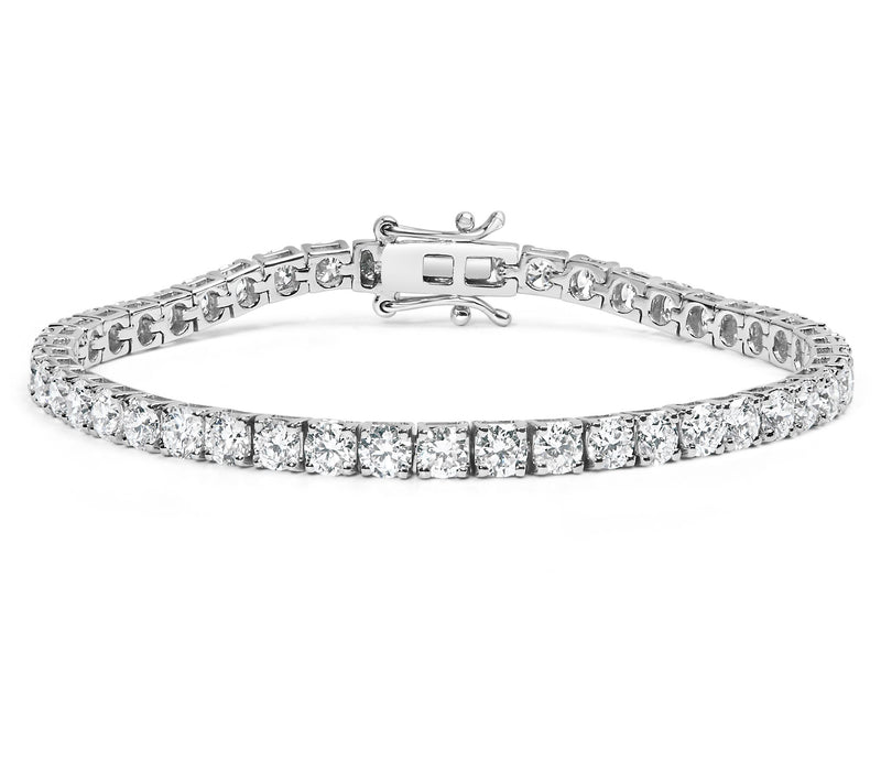 Haus of Brilliance Lab Grown 8.00 cttw Diamondracelet, 14K — Main view
