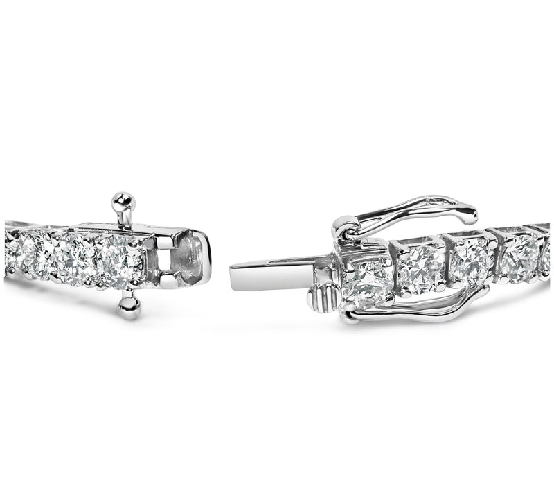 Haus of Brilliance Lab Grown 8.00 cttw Diamondracelet, 14K — View 4