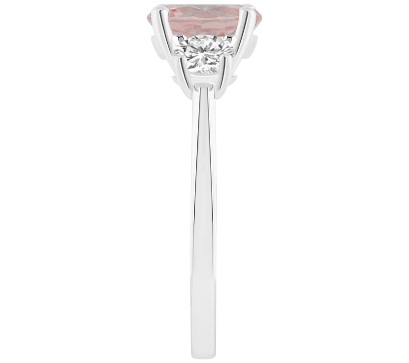 Affinity Gems Round 3-Stone Gemstone Ring, Sterling Silver — View 5
