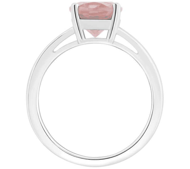Affinity Gems Oval Gemstone Split Shank Ring, Sterling — View 2