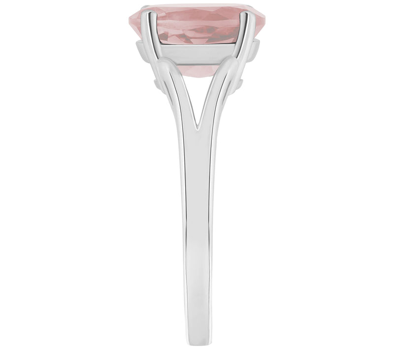 Affinity Gems Oval Gemstone Split Shank Ring, Sterling — View 3