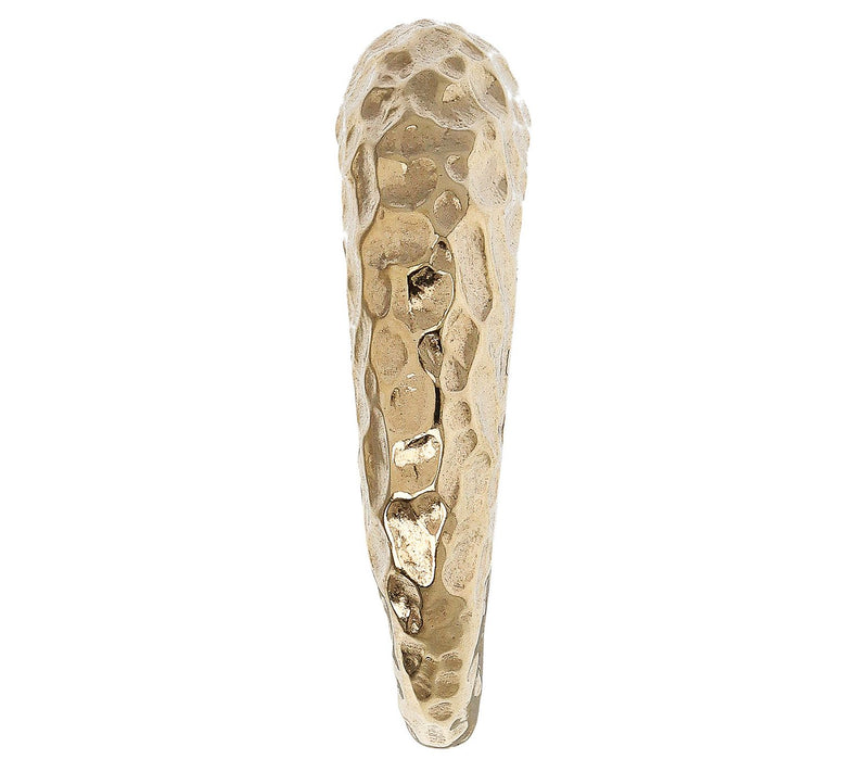 Bronzo Italia Graduated Hammered Band Ring — View 5