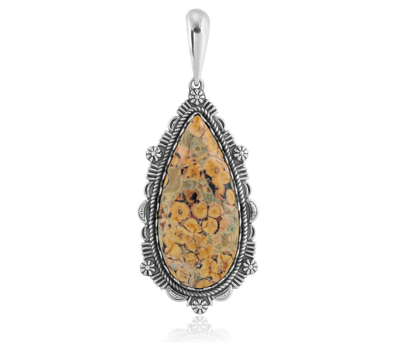 American West Sterling Silver Bold Pear Shaped Enhancer — Main view
