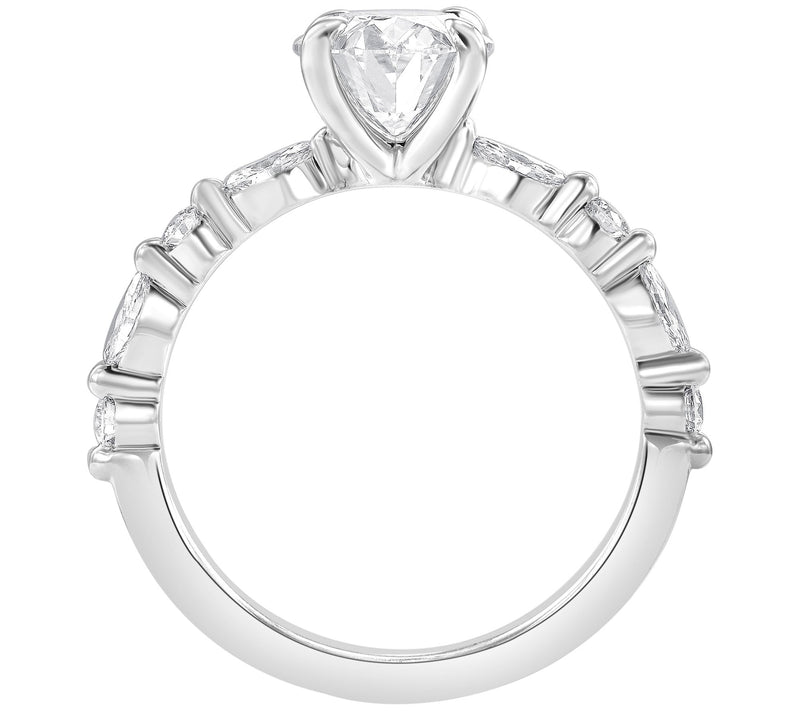 Fire Light 2.50 cttw Lab Grown Diamond Engagement Ring, 14K — View 5